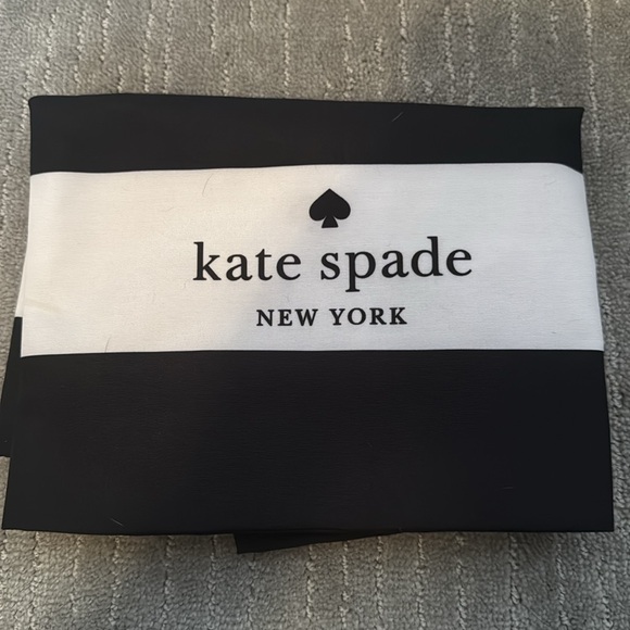 Kate Spade Black and White Striped Tote Bag - Picture 3 of 3